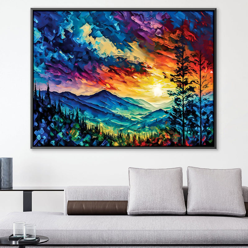 Mountain Landscape Canvas