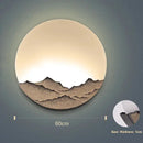 GobekUsa LED Wall Light for Bedroom, Aisle, Stairwell | Round Hotel Room Decor