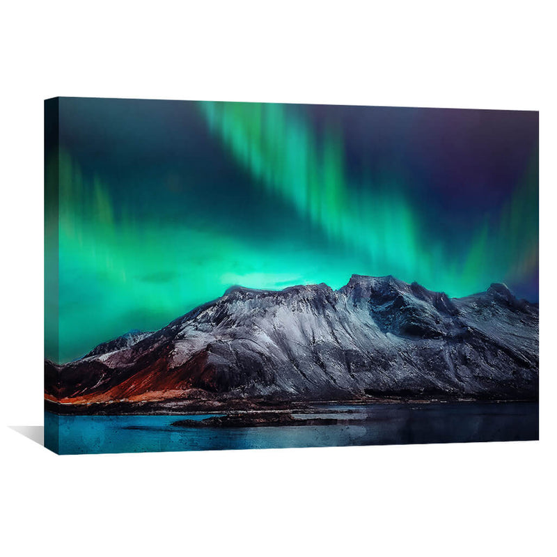 Mountain Lights Canvas