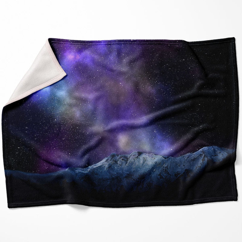 Mountain s and Stars Blanket