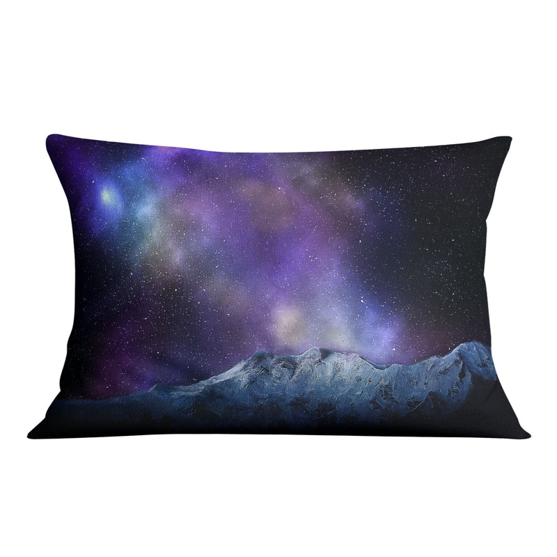 Mountain s and Stars Cushion