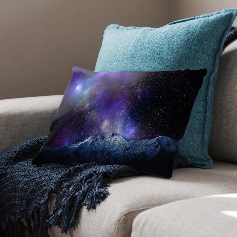 Mountain s and Stars Cushion