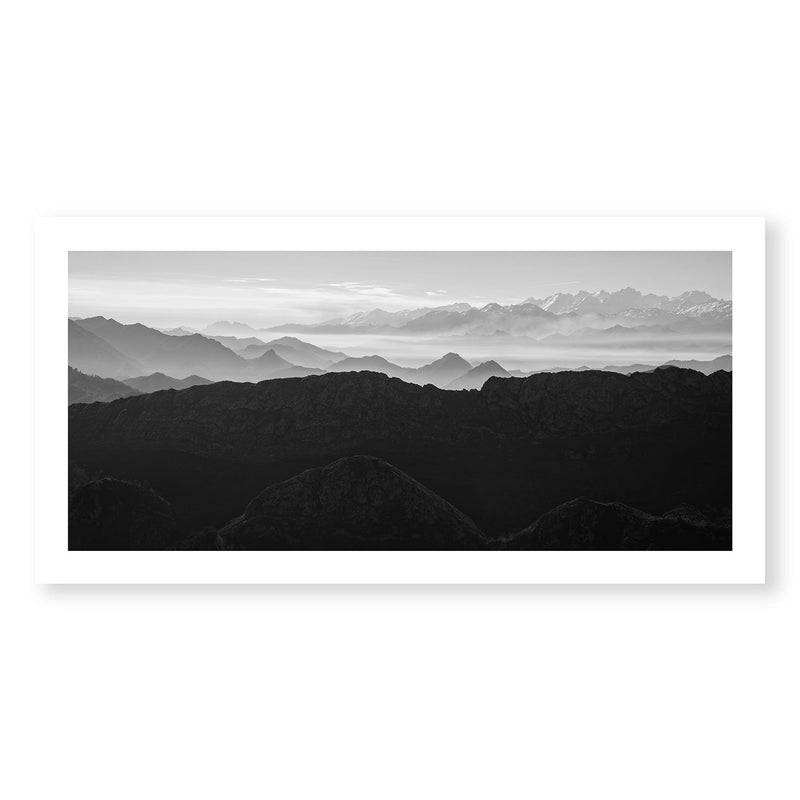 Mountain Silhouette Print