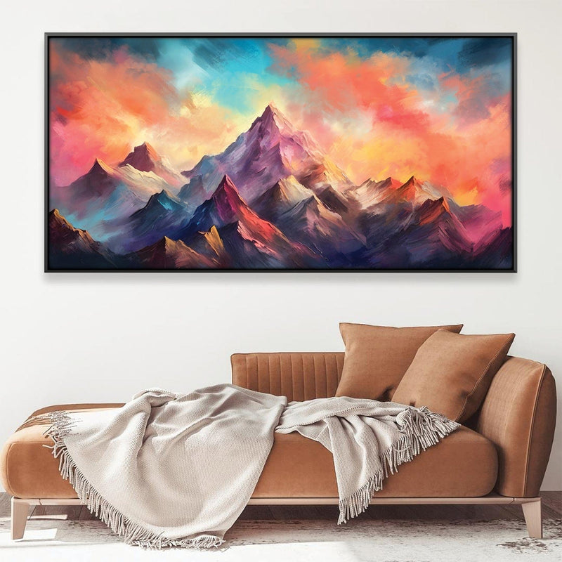 Mountain Smoke Canvas