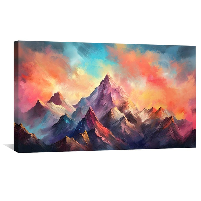 Mountain Smoke Canvas