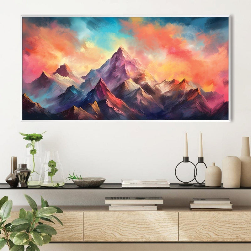 Mountain Smoke Canvas