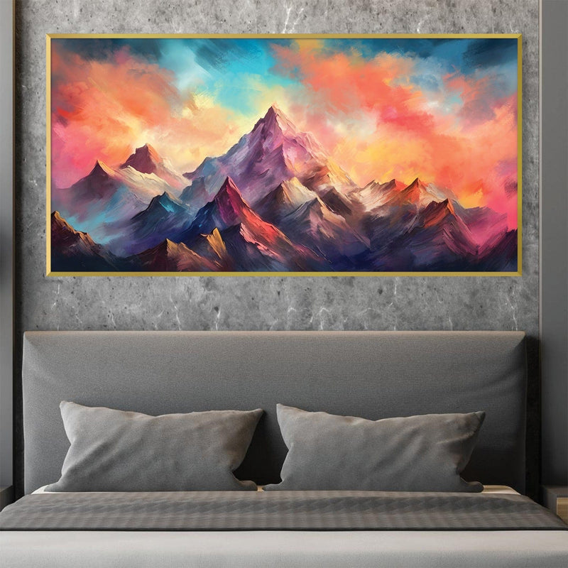 Mountain Smoke Canvas