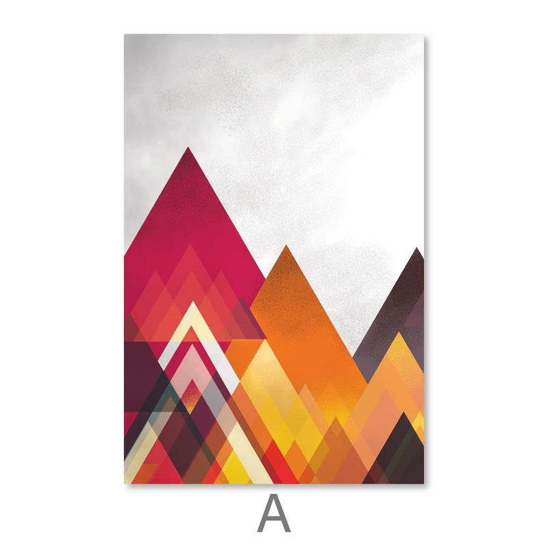 Mountain Spectrum Canvas