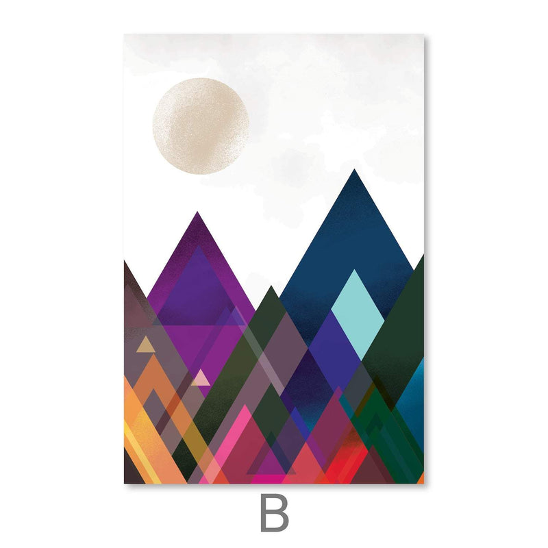 Mountain Spectrum Canvas