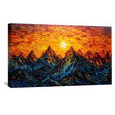 Mountain Sunset Canvas