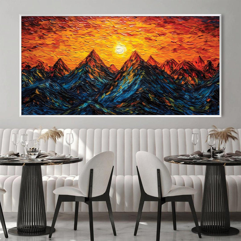 Mountain Sunset Canvas