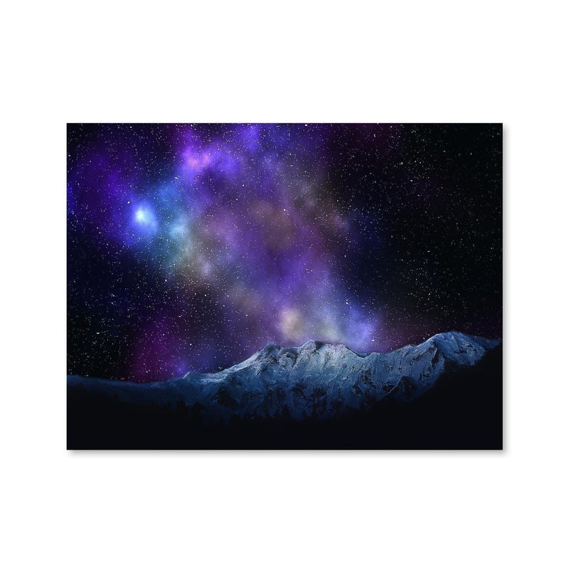 Mountains and Stars Canvas