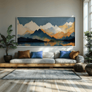 Mountains on Mountains Canvas