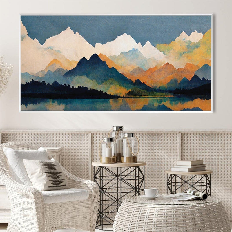 Mountains on Mountains Canvas