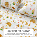 Turkish Cotton Flannel Sheet Set - Kids' Christmas Collection by Great Bay Home