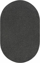 Black Braided Faux Jute Rug