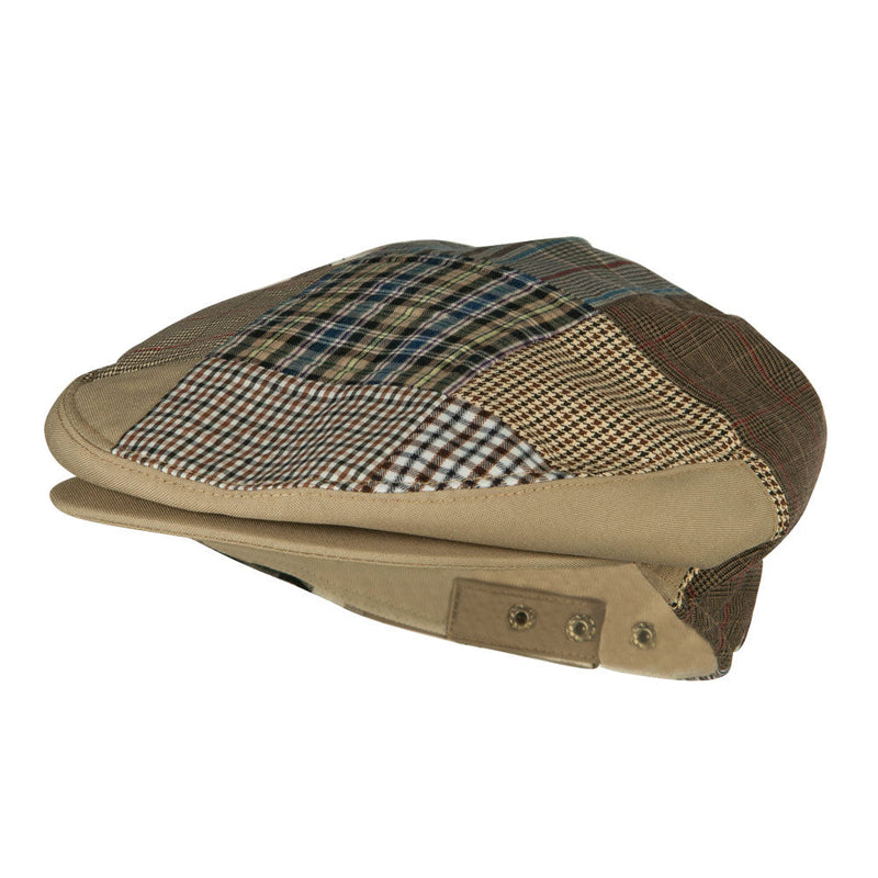 Men's Patchwork Design Ivy Cap