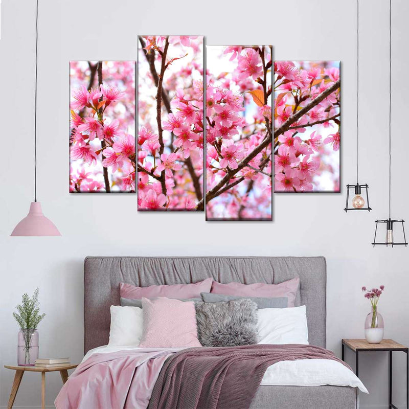 Oriental Cherry Blossom Wall Art