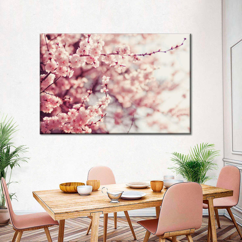 Delicate Cherry Blossoms Wall Art