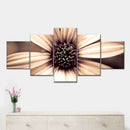 Detailed Sepia Flower Wall Art