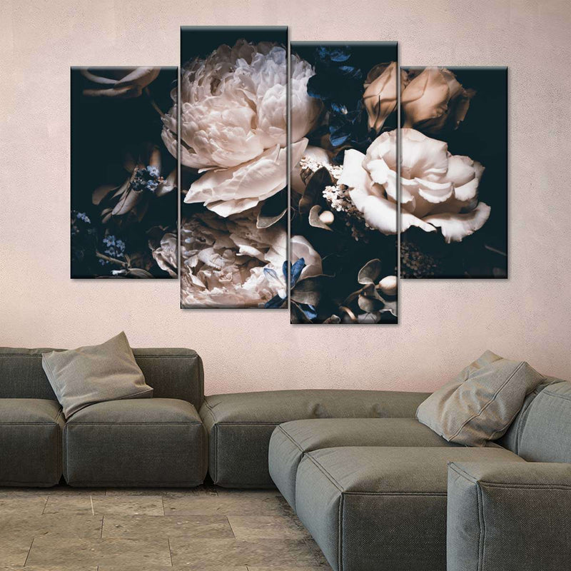 Exquisite Peonies Wall Art