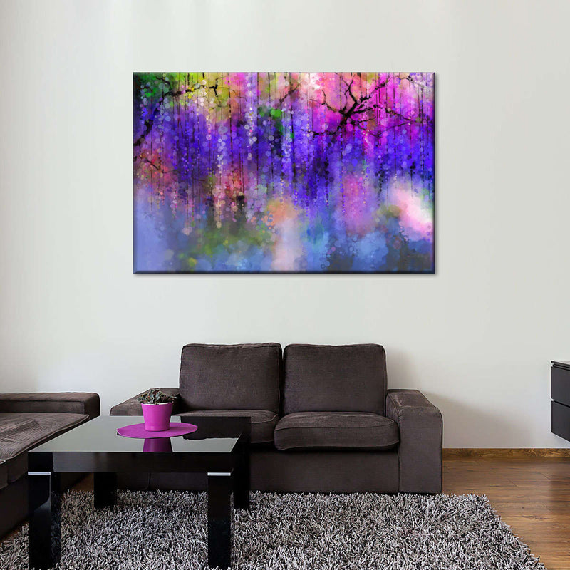 Spring Landscape Abstract Wall Art