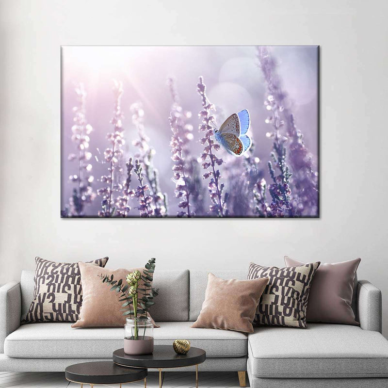 Lavender Flower Wall Art