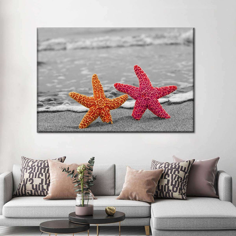 Nautical Starfish Duo Wall Art