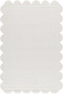 Uhuro White Geometric Area Rug