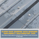 [12X20FT] Alora Premium Heavy-Duty Outdoor Canopy Garage Shelter With Galvanized Metal Roof (SAK91523)