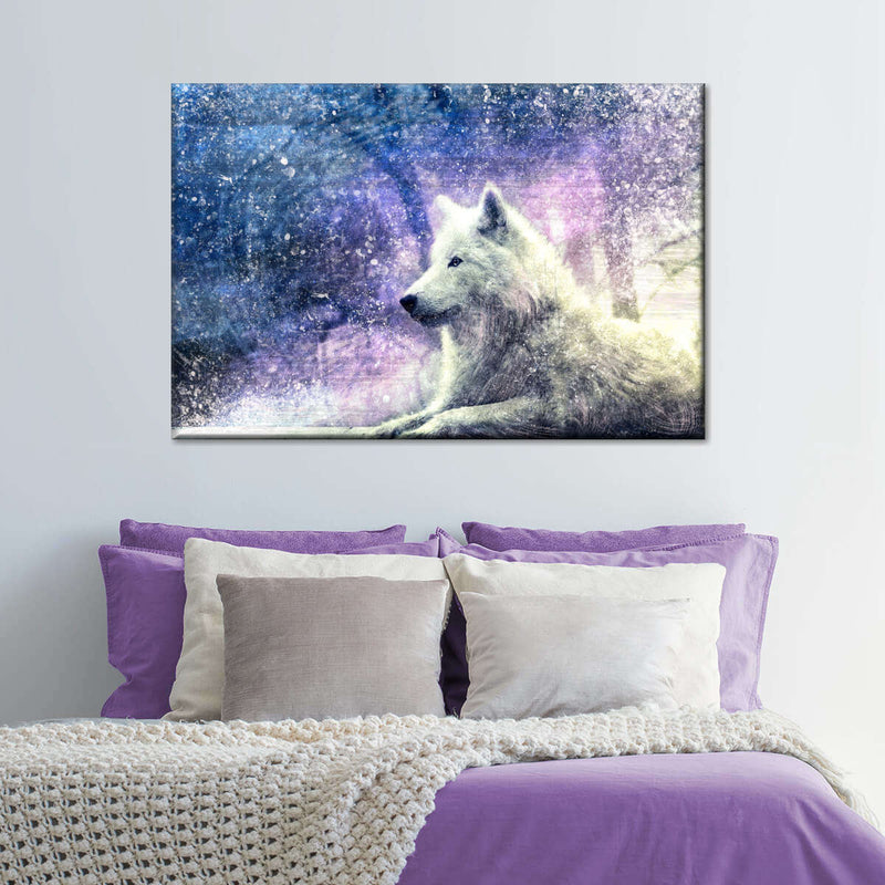 White Wolf Wall Art