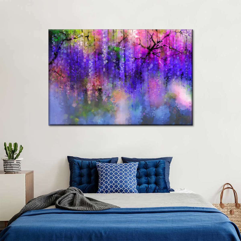 Spring Landscape Abstract Wall Art