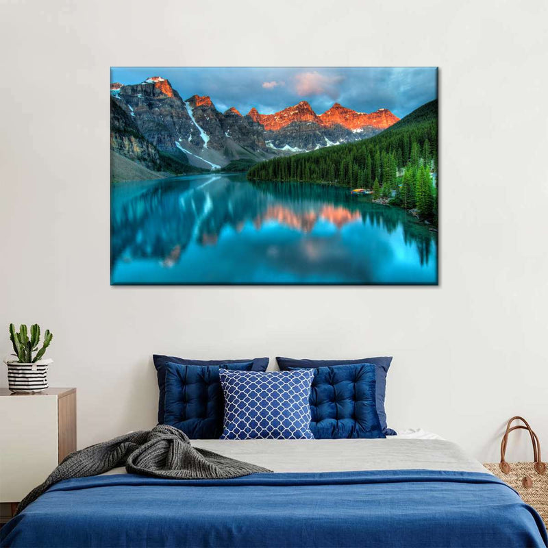 Tranquil Moraine Lake Wall Art