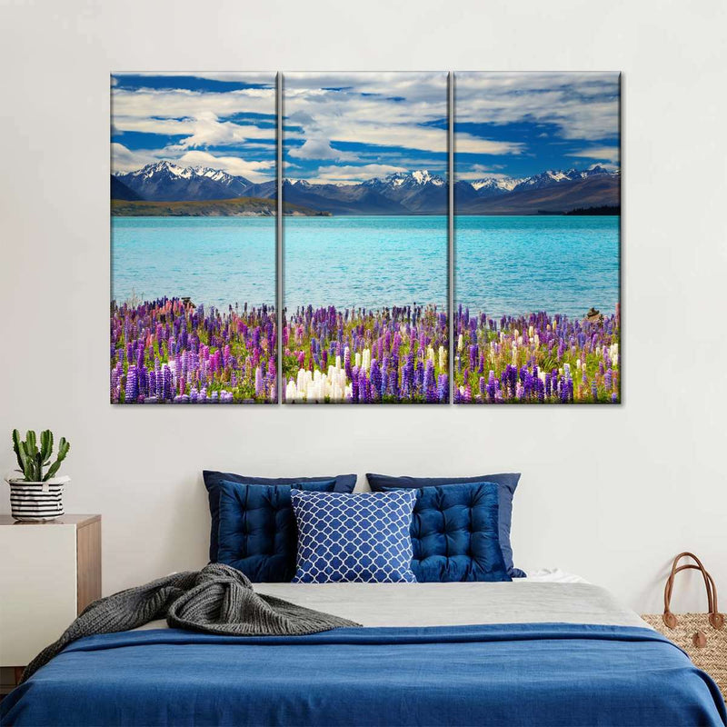 Lake Tekapo Mountain Wall Art