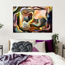 Passionate Moment Abstract Wall Art