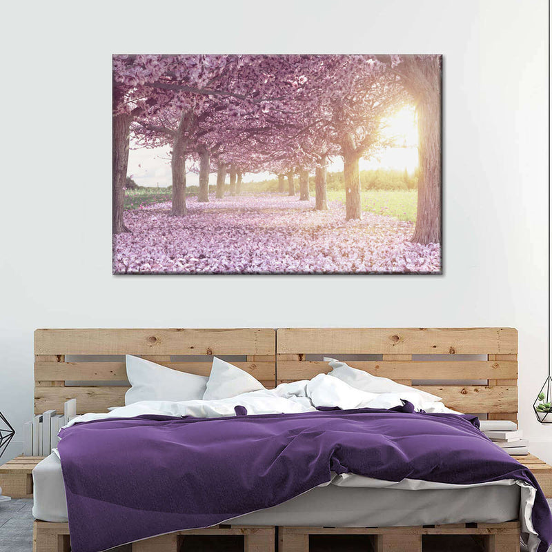 Cherry Blossom Morning Wall Art