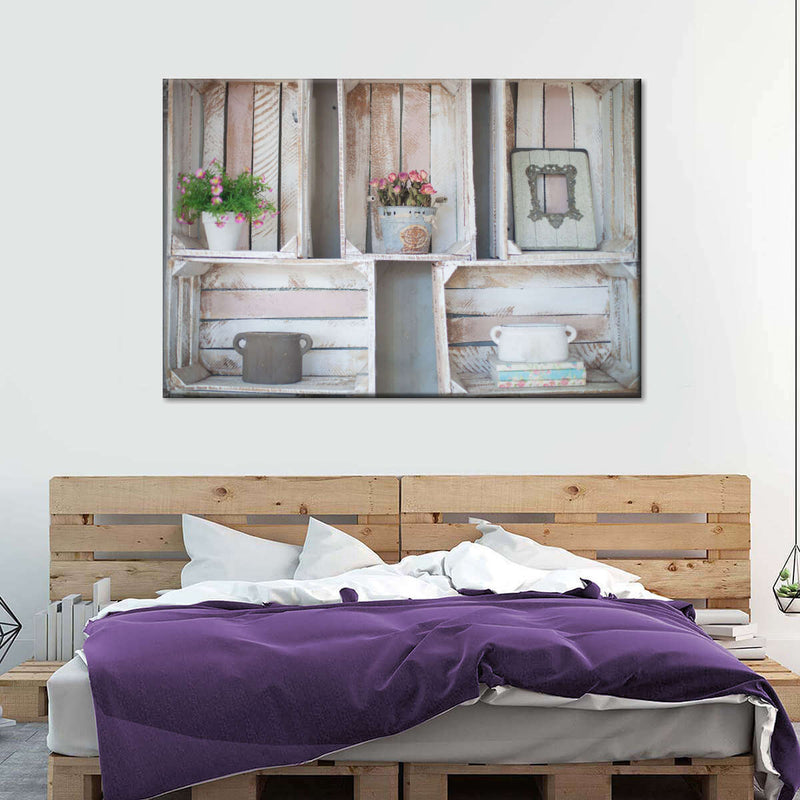 Crate Decor Roses Wall Art