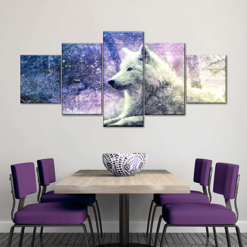 White Wolf Wall Art