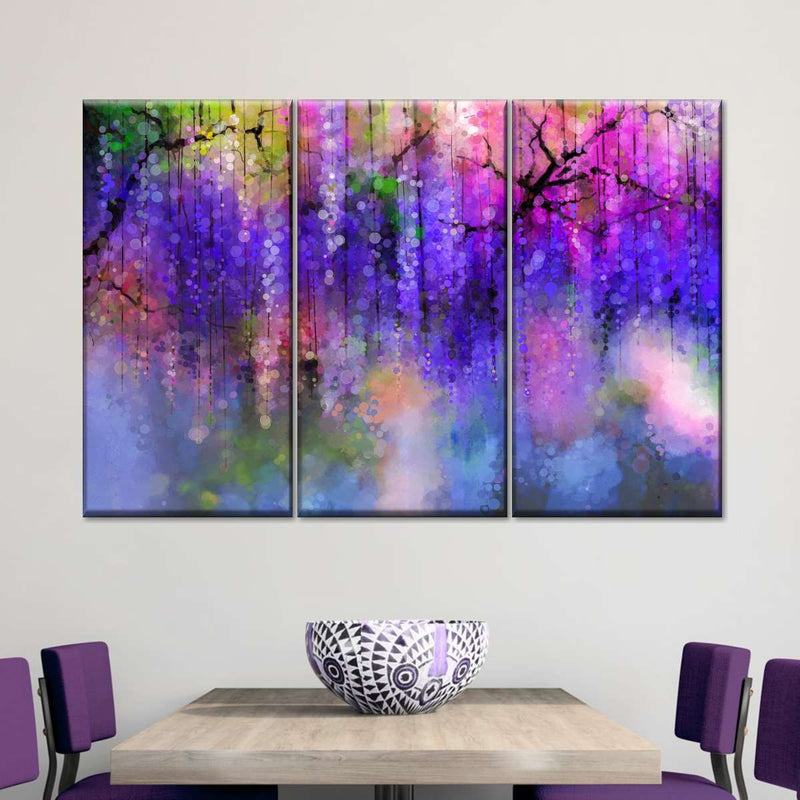 Spring Landscape Abstract Wall Art