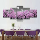Pop Pink Forest Wall Art