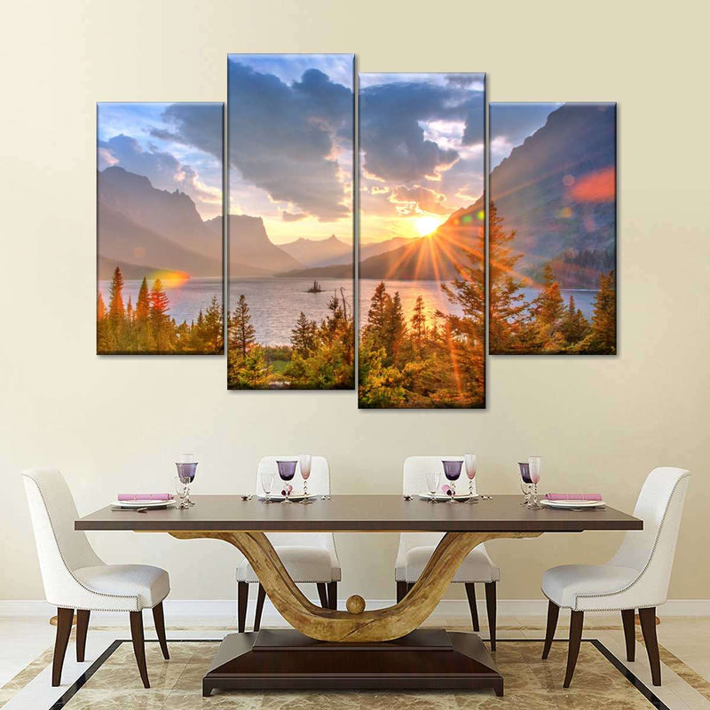 Montana Saint Mary Lake Wall Art