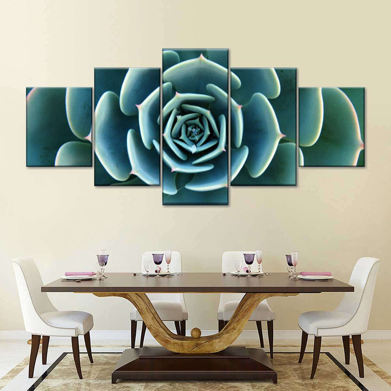 Live Succulent Wall Art