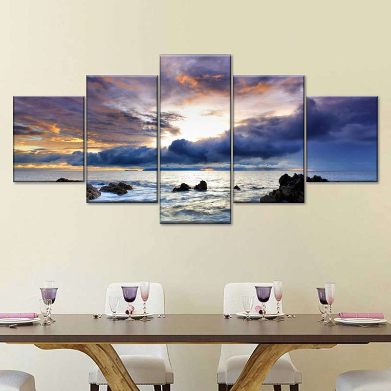 Storm At Cannon Beach Wall Art