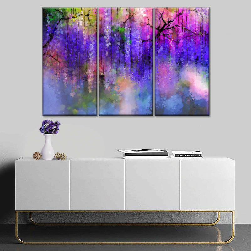 Spring Landscape Abstract Wall Art