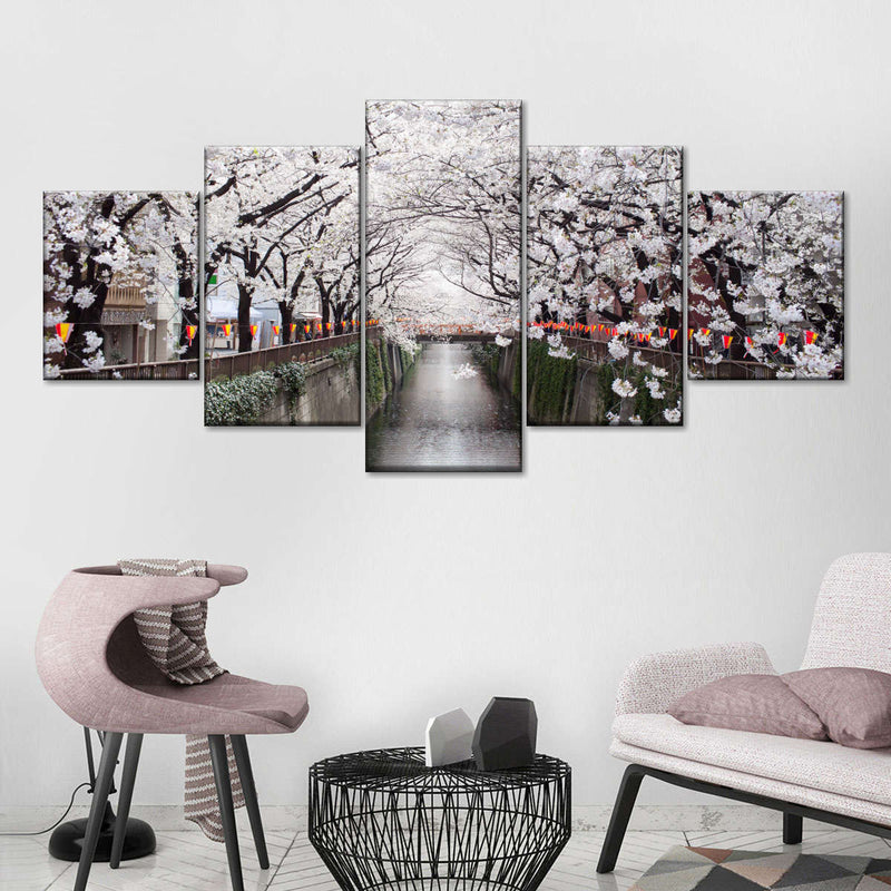 Sakura Passage Wall Art