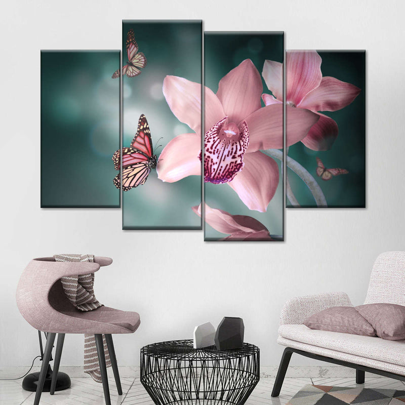 Butterfly Orchid Wall Art