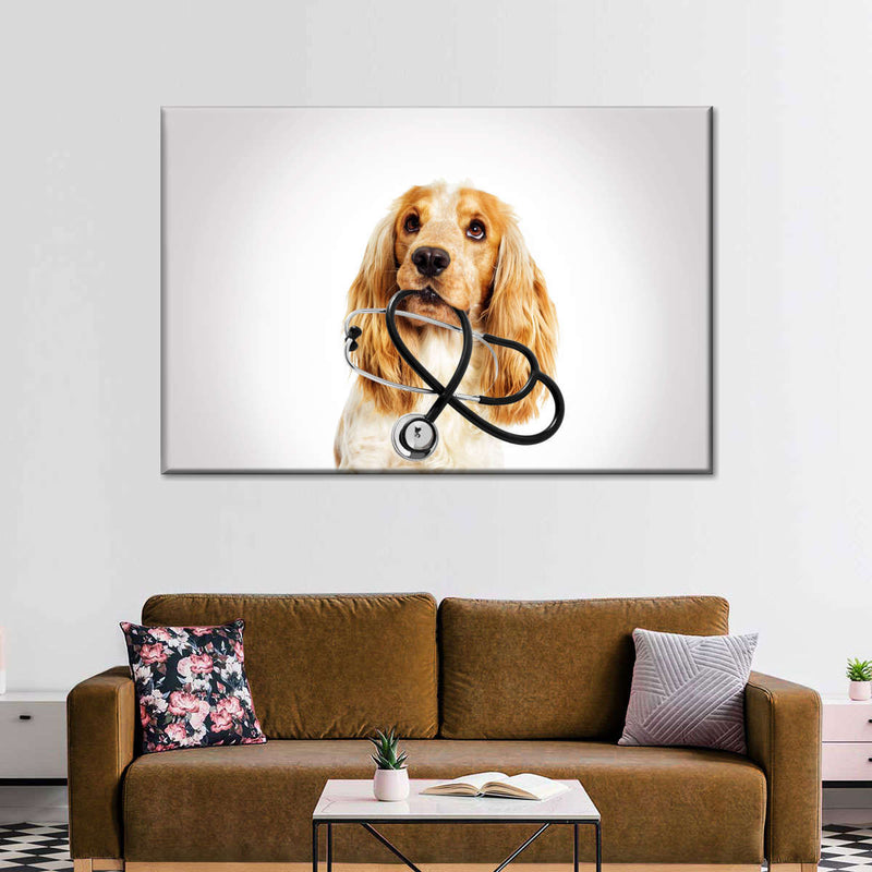 Doctor Dog Wall Art