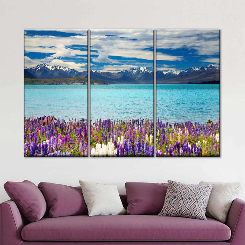 Lake Tekapo Mountain Wall Art