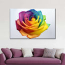 Rainbow Rose Wall Art