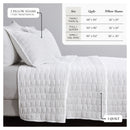 Gauze Quilt Set - Wave Stitch Collection by Great Bay Home